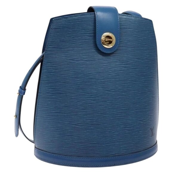 LOUIS VUITTON Epi Cluny Shoulder Bag Blue M52255 LV Auth sw1350 - Picture 1 of 16